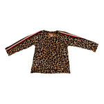 Two Piece Leopard Set with Stripe Taping - Denny's
