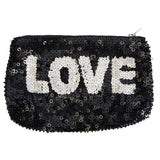 Love Sequin Pouch - Denny's