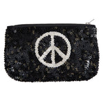 Script Love Sequin Pouch - Denny's
