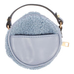 Round Small Sherpa Smiley Bag - Denny's