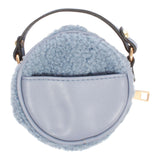 Round Small Sherpa Smiley Bag - Denny's