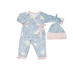 3 Piece Wrap Set Jungle Floral - Denny's