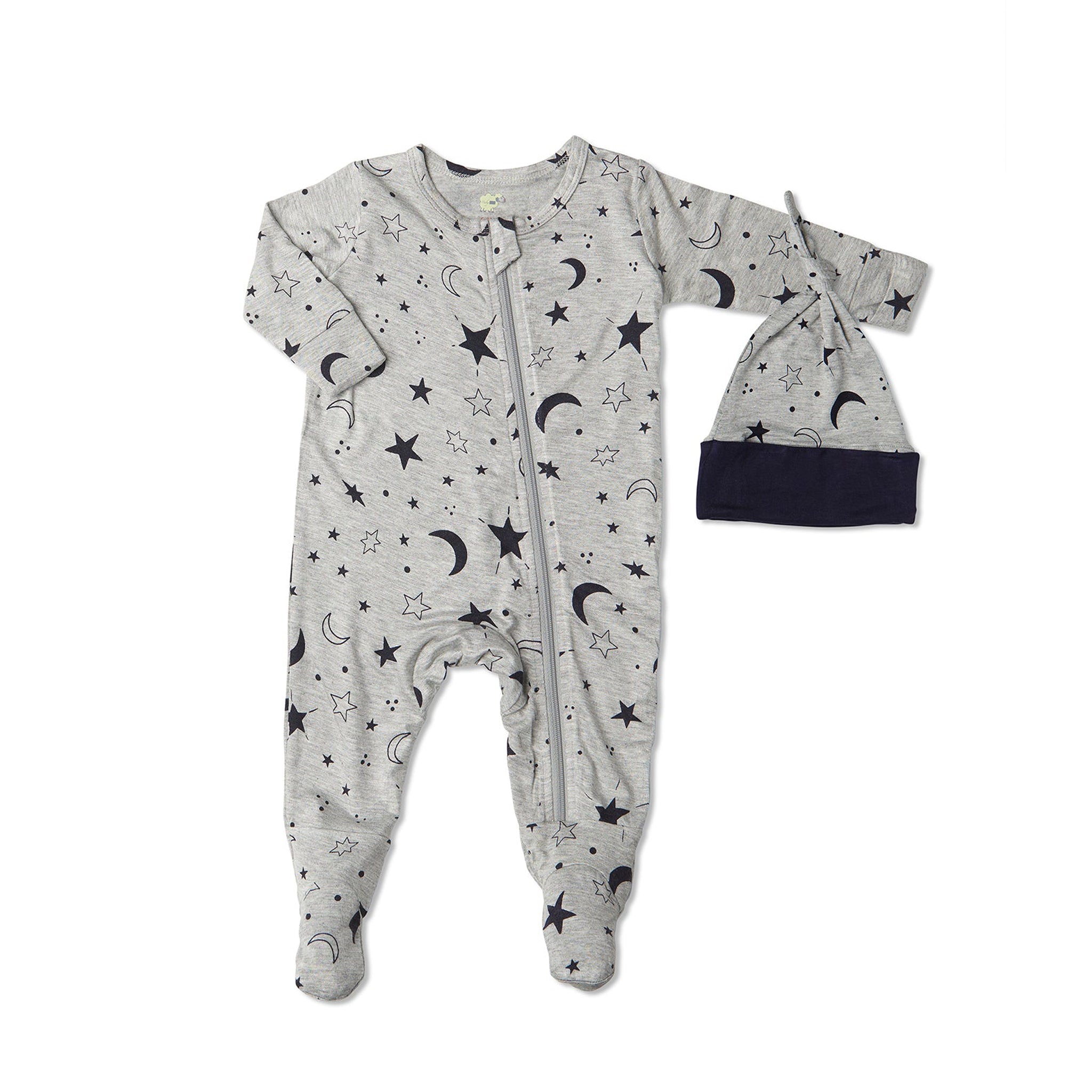 2pc Twinkle Night Footie - Denny's
