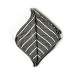 Charcoal Stripe Blanket - Denny's