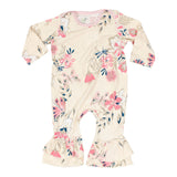 2pc Wild Flower Ruffle Romper & Headband - Denny's