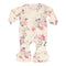 2pc Wild Flower Ruffle Romper & Headband - Denny's