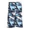 Blue Camo Fuzzy Short - Denny's