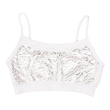 Silver Foil Band Bra Cami - Denny's