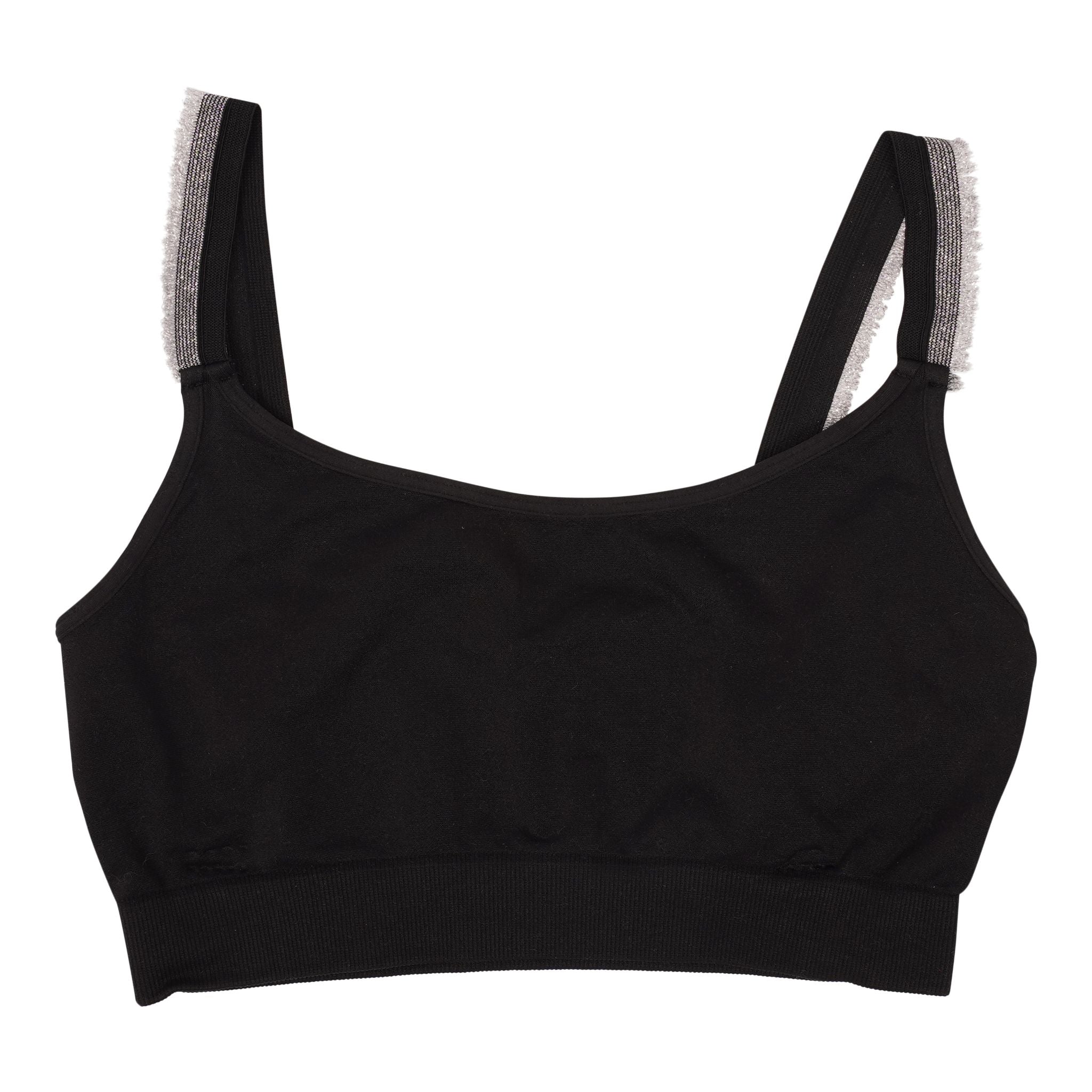Band Bra Cami w Slv Metallic Straps - Denny's