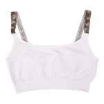 Band Bra Cami w Camo Elastic Straps - Denny's