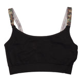 Band Bra Cami w Camo Elastic Straps - Denny's