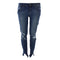 Destructed Ankle Crop with Ripped Hem - Denny's