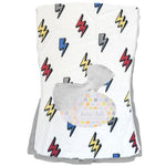 Lightning Bolt Burp Cloth - Denny's