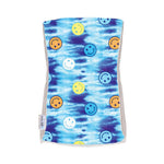 Blue Tie Dye Smiley Burp - Denny's