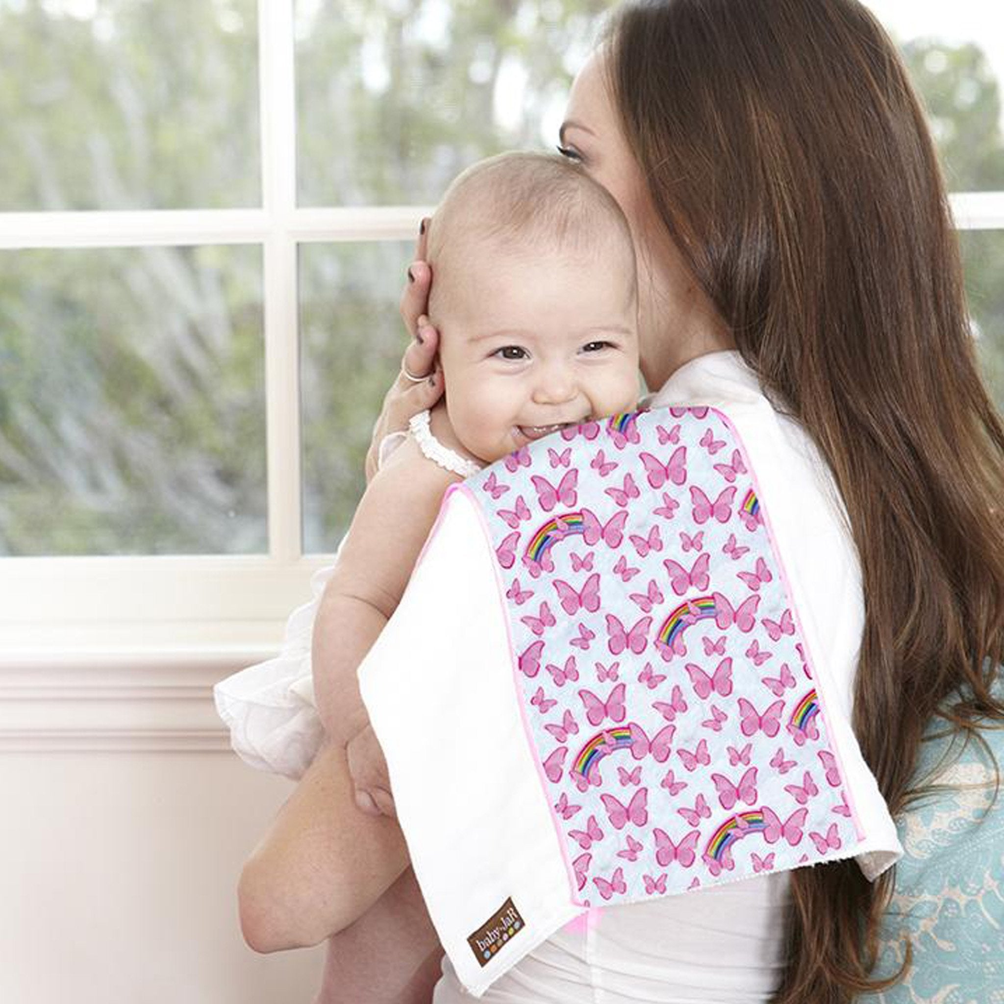 Butterfly Burp cloth - Denny's