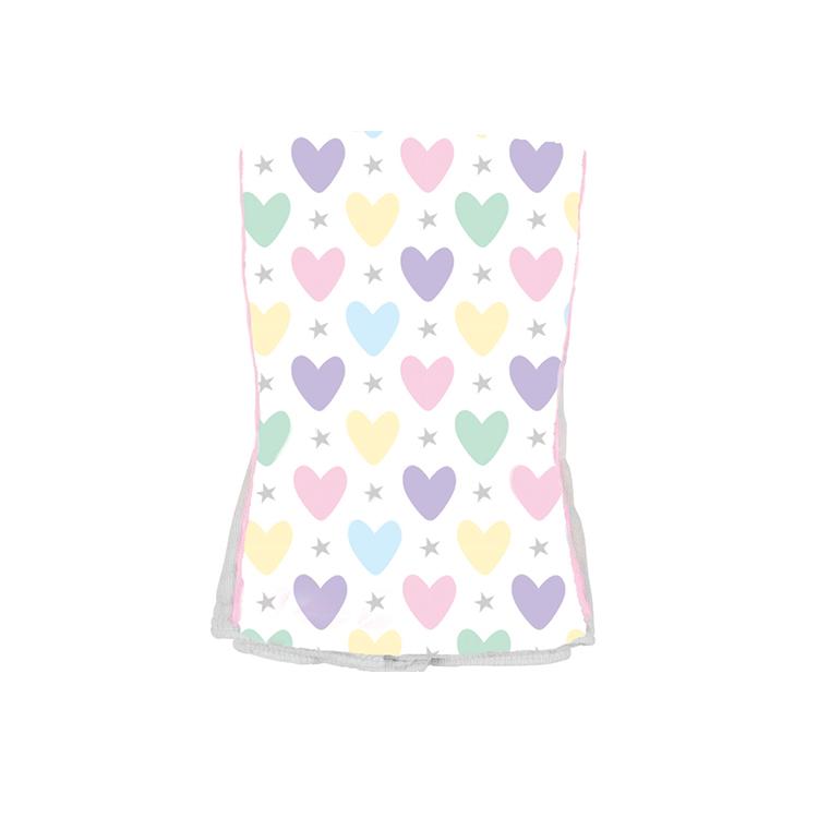 Hearts Burp Cloth - Denny's