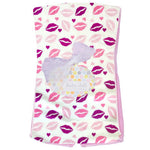 Kisses Burp Cloth - Denny's