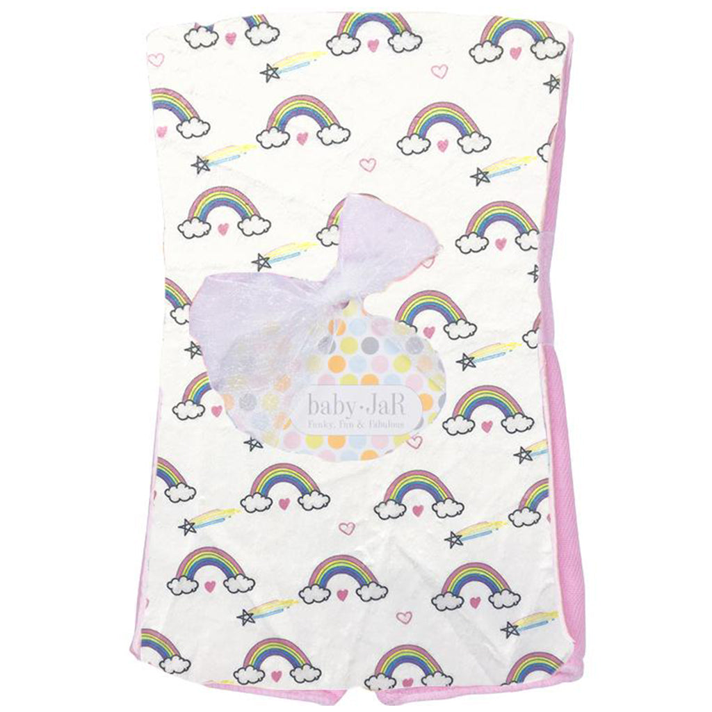 Rainbow Burp Cloth - Denny's