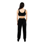 Terry Crop Tank & Jogger Set - Denny's