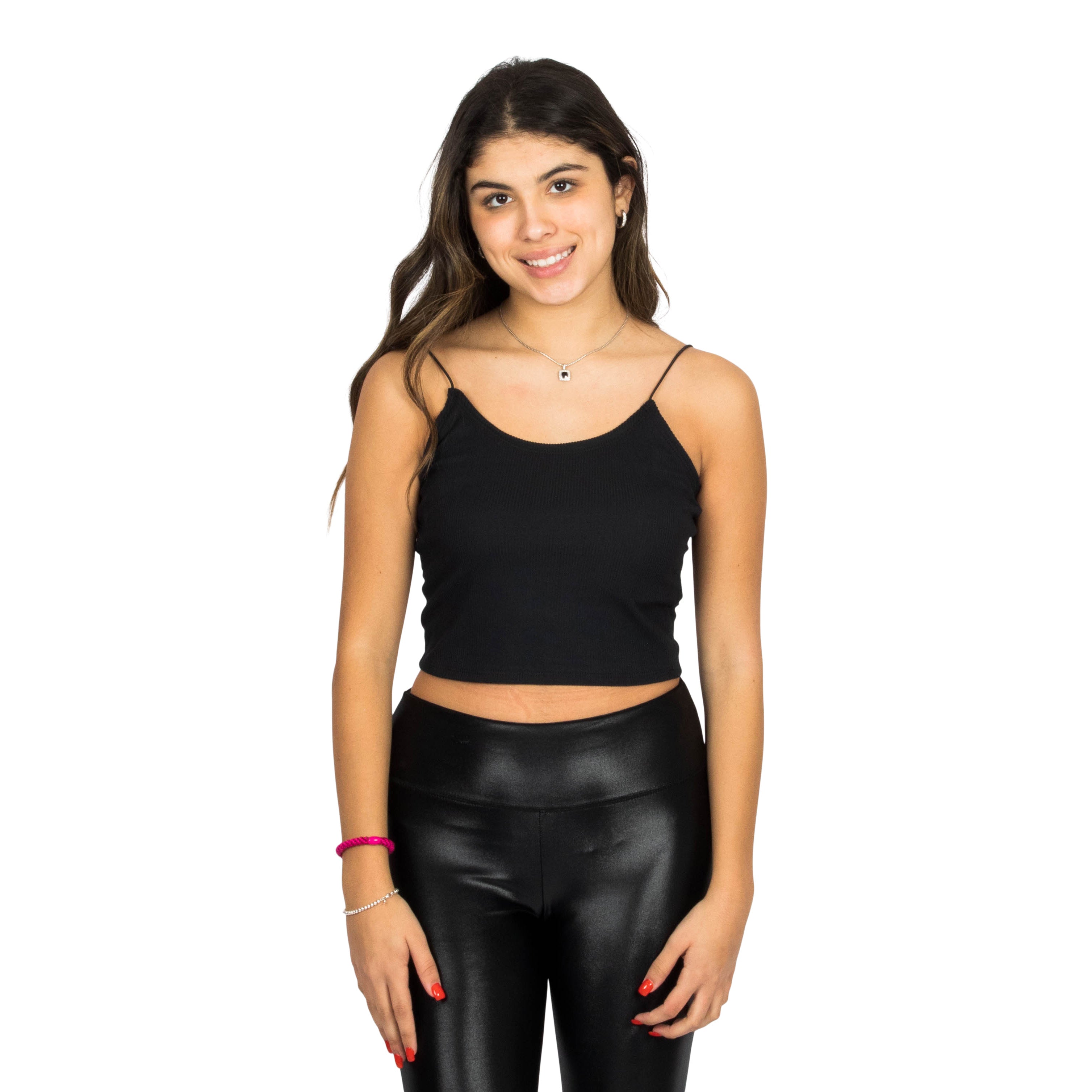 Solid Bungee Strap Cami - Denny's