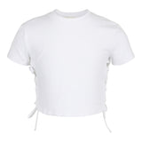 Side Binding Yummy Crop Top - Denny's