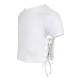 Side Binding Yummy Crop Top - Denny's