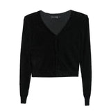 Fuzzy Cardigan - Denny's