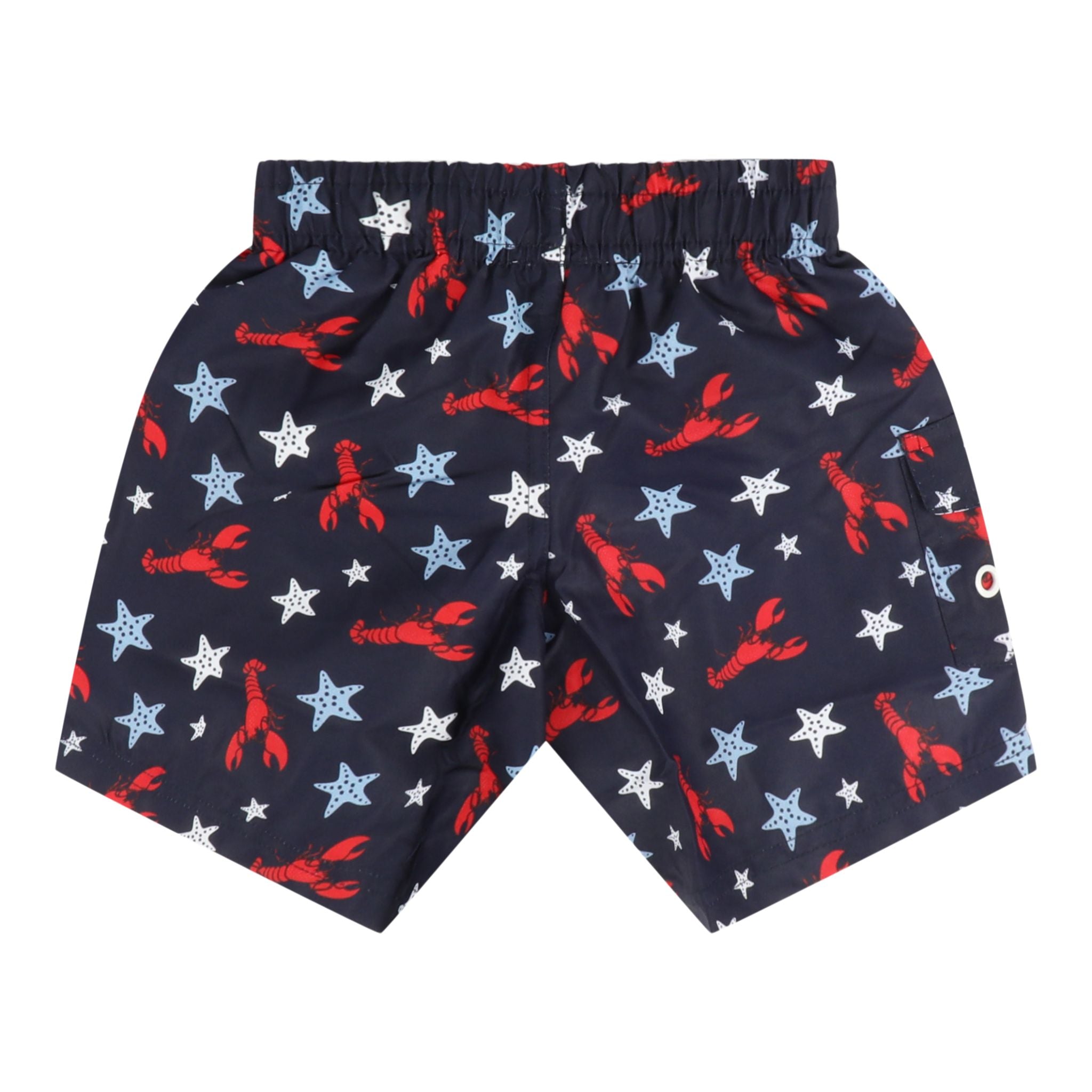 Lobster Star Fish Swim Trunk - Denny's
