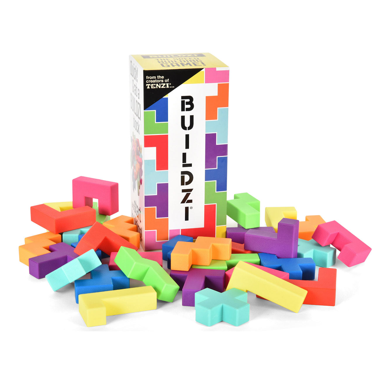 Buildzi Fast Stacking Block Building Game - Denny's