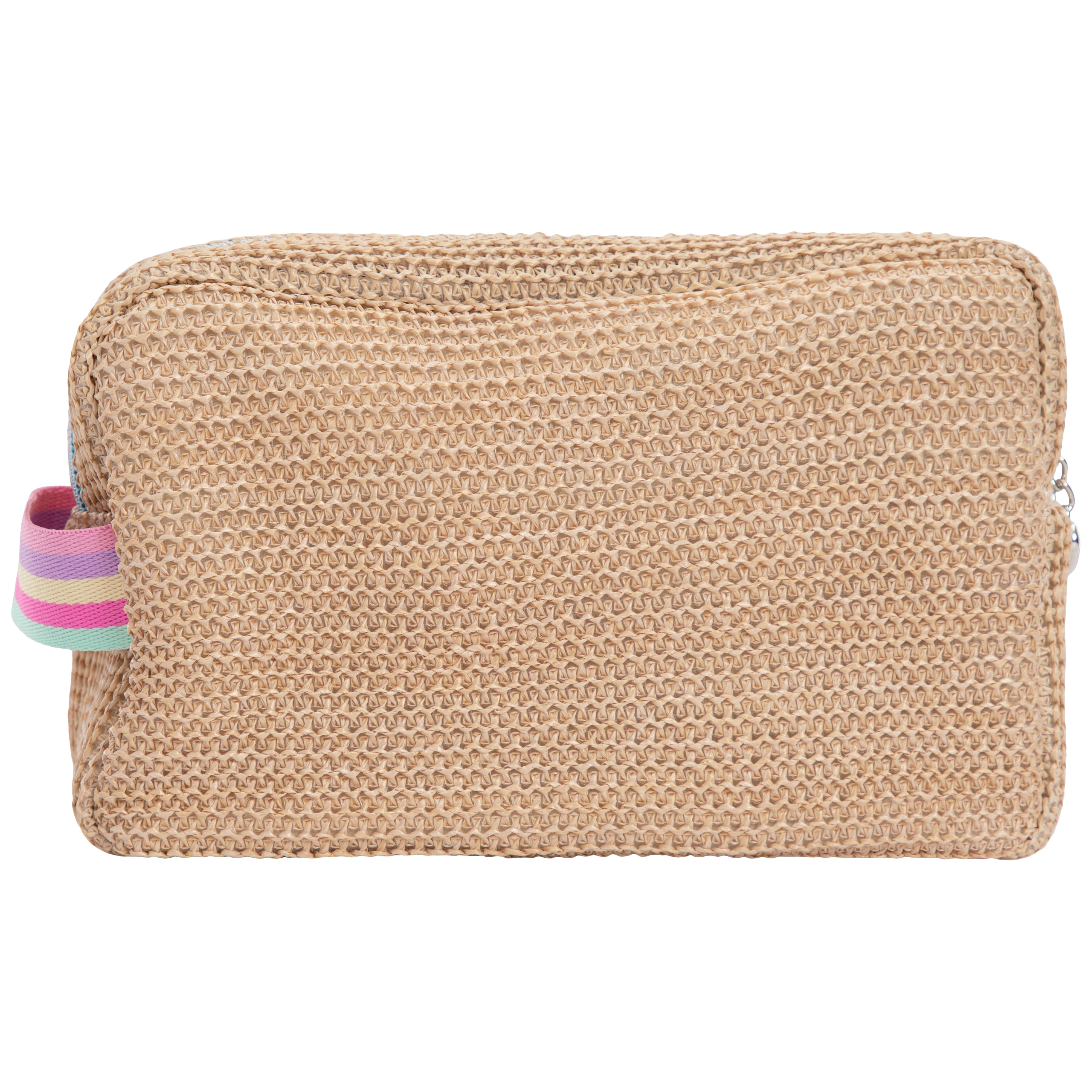 BEACH Natural Straw Pouch - Denny's