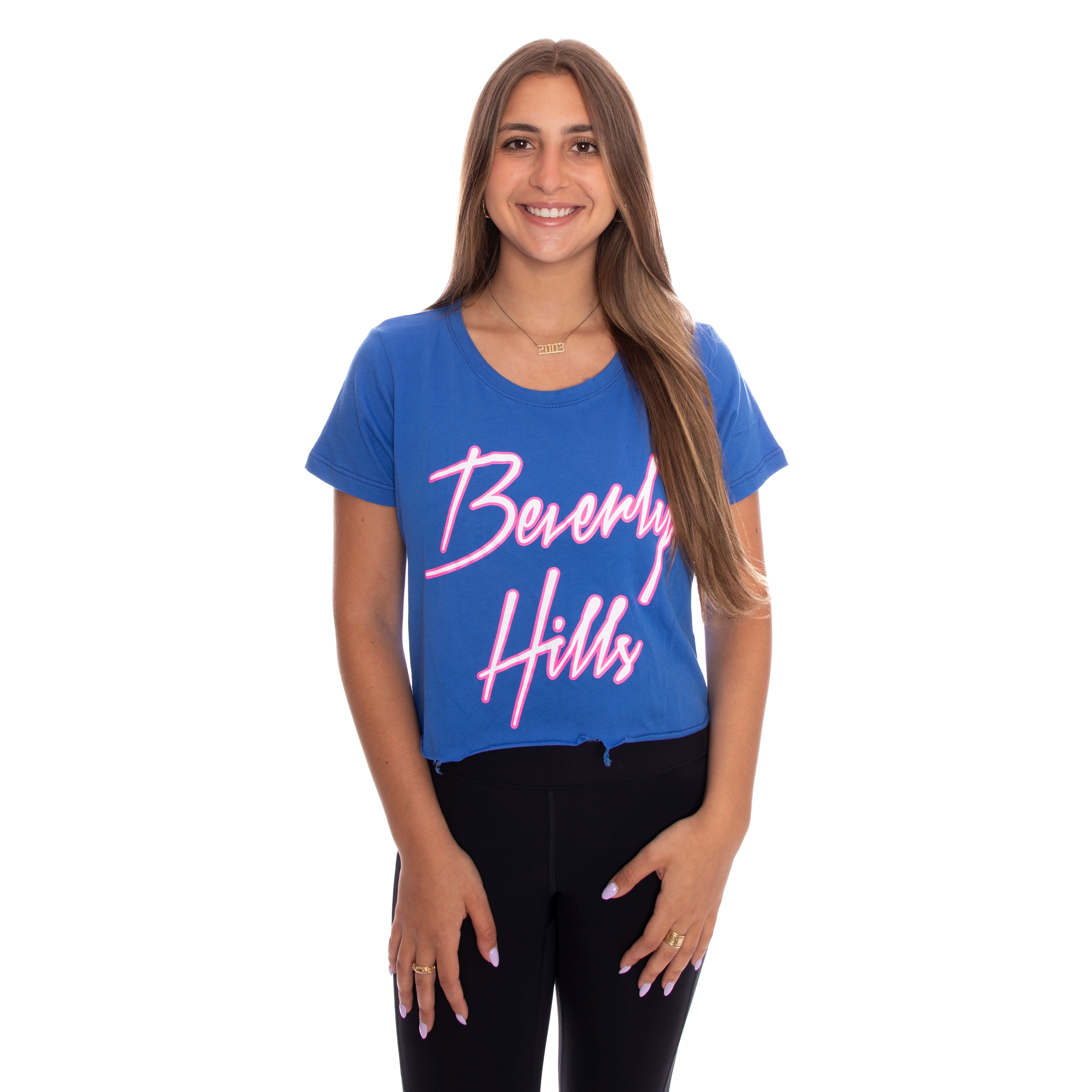 Beverly Hills Crop Tee - Denny's