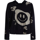 Bleach Smiley Hoody Sweatshirt - Denny's