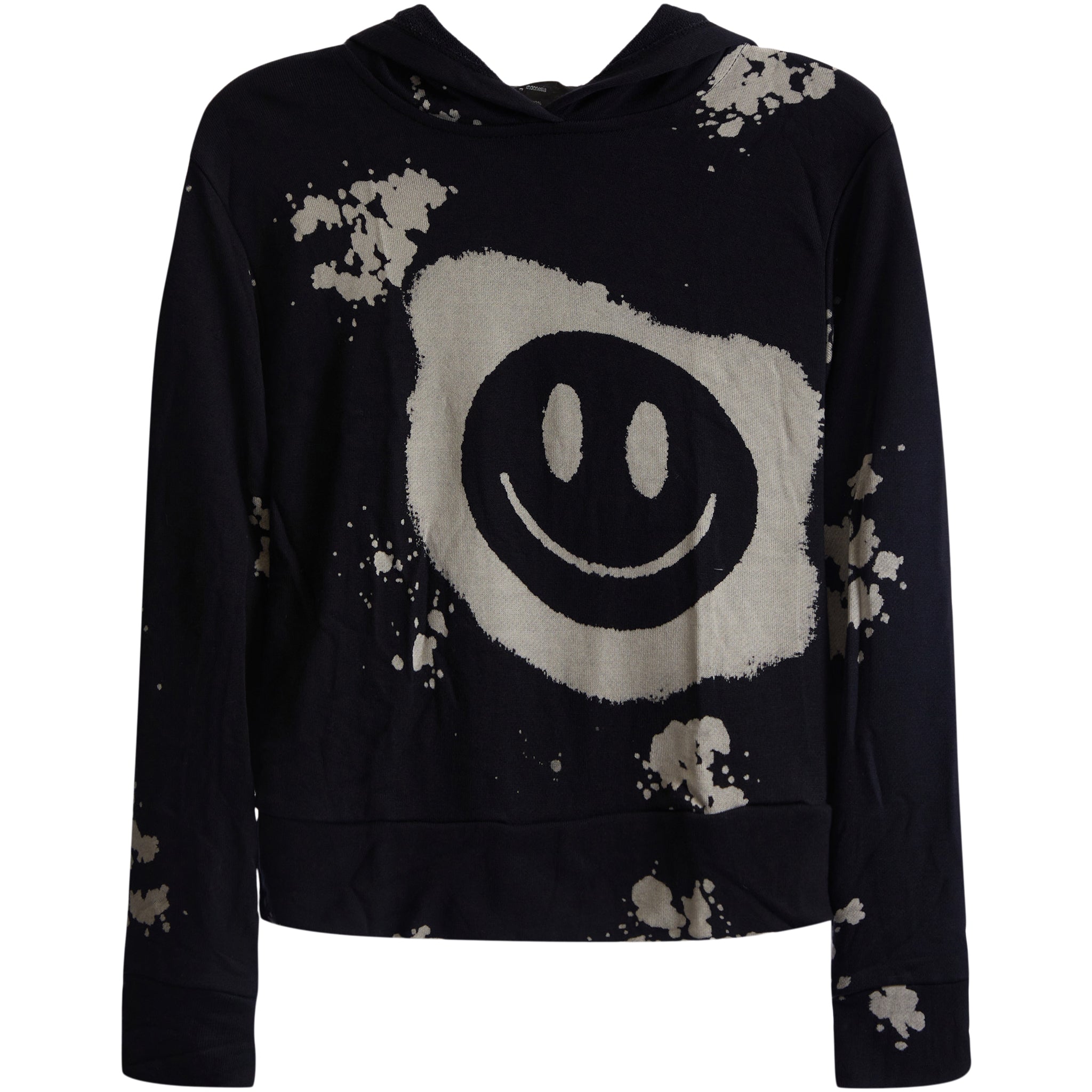 Bleach Smiley Hoody Sweatshirt - Denny's