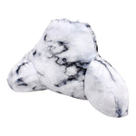 Fuzzy Boyfriend Pillow Black and White Marble - Denny's