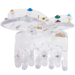 Rainbow Rhinestone Butterfly Clip - Denny's
