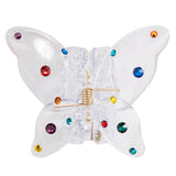 Rainbow Rhinestone Butterfly Clip - Denny's