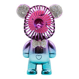 Rhinestone Bear Fan - Denny's