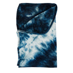 Blue & Navy Tie Dye Blanket - Denny's