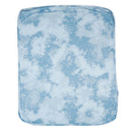 Blue & Grey Tie Dye Blanket - Denny's