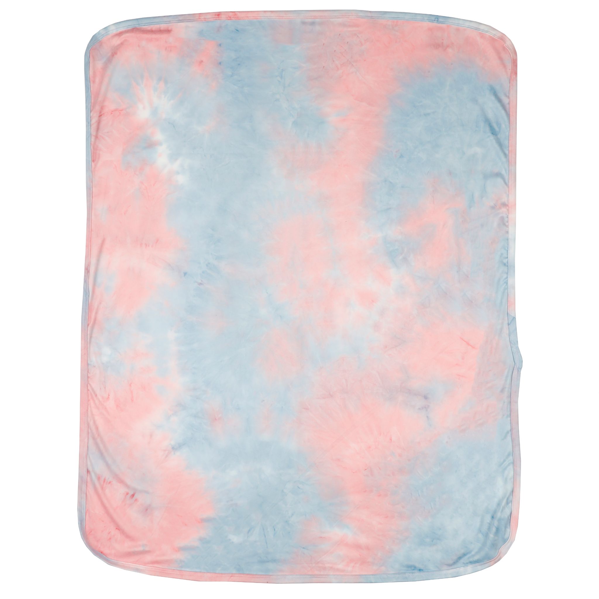 Pink & Blue Tie Dye Blanket - Denny's