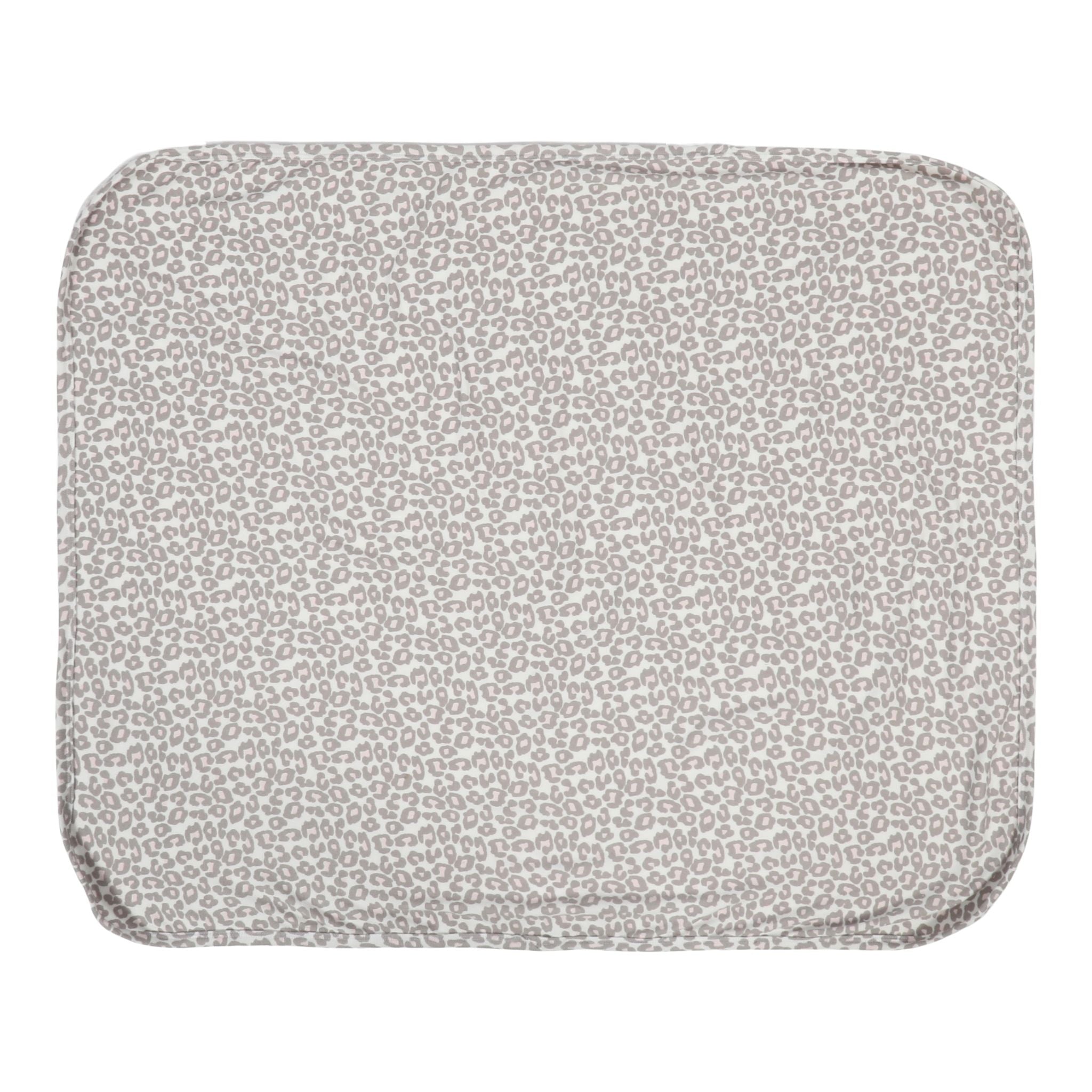 Grey & Pink Leopard Blanket - Denny's