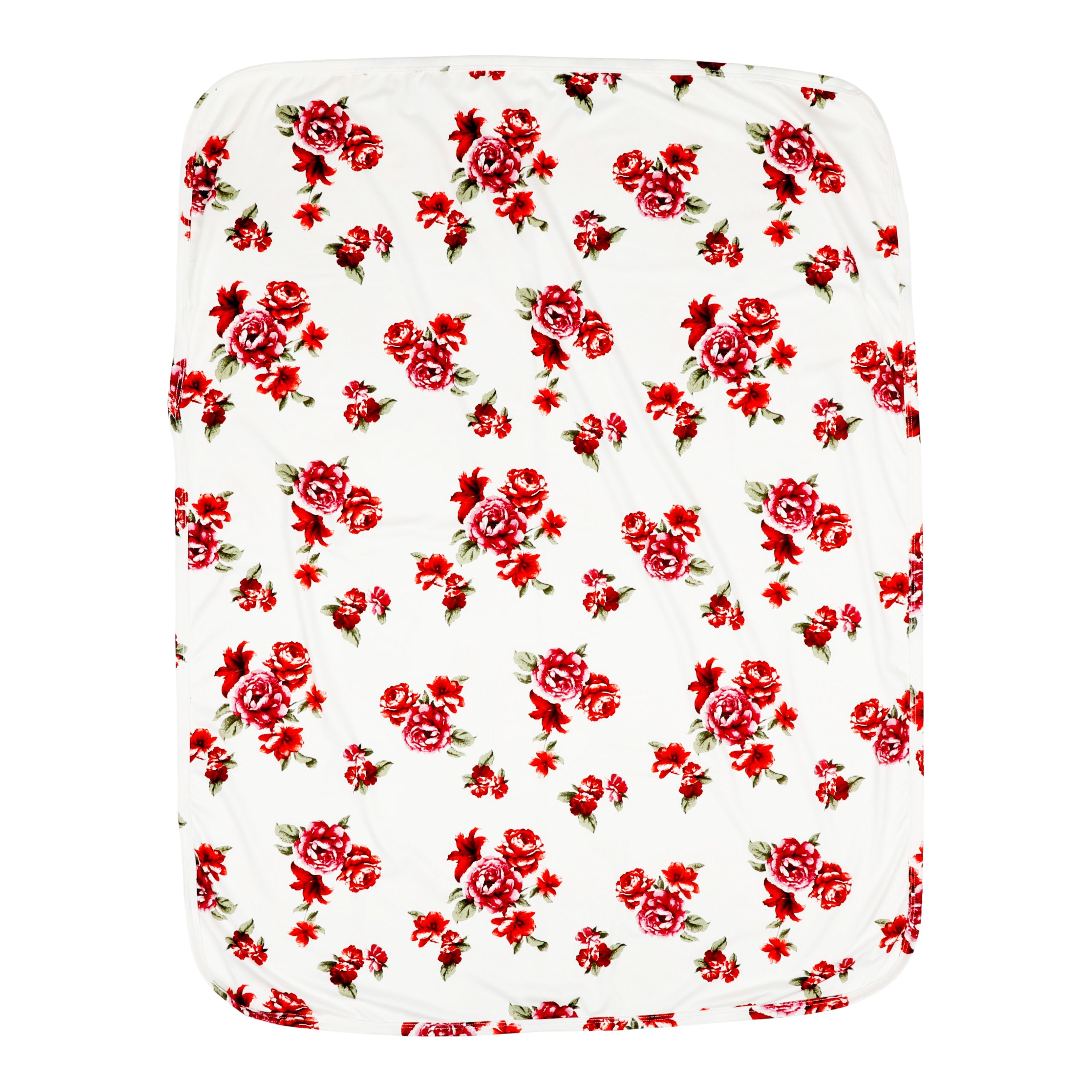 Blanket Ivory Floral - Denny's
