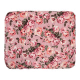 Mauve Floral Blanket - Denny's