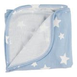 White Stars Blue Blanket - Denny's