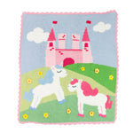 Blanket with Unicorns Are Real - Denny's