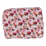 Mauve Floral Blanket - Denny's