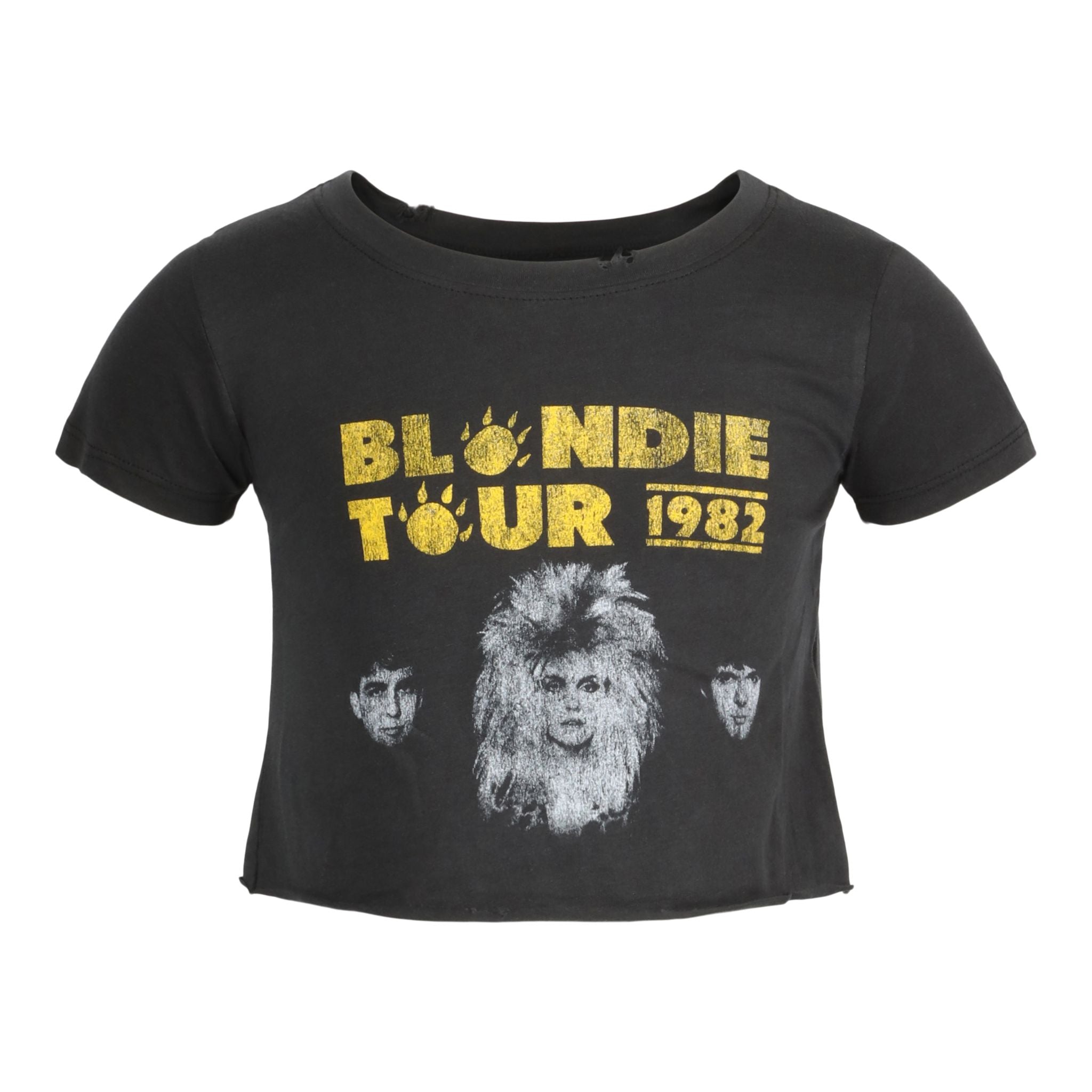 Blondie 1982 Tour Crop Tee - Denny's