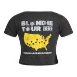 Blondie 1982 Tour Crop Tee - Denny's