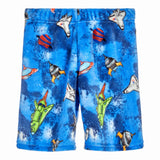 Outerspace Fuzzy Boys Shorts - Denny's