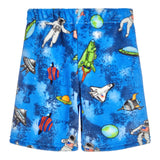 Outerspace Fuzzy Boys Shorts - Denny's